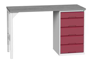Verso Benches Cantilever Frame Storage and welded construction